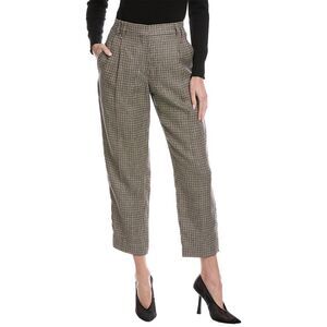 Brunello Cucinelli Womens  Linen-Blend Pant